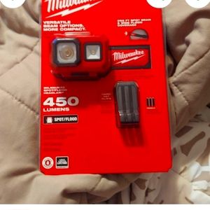 Milwaukee headband flashlight